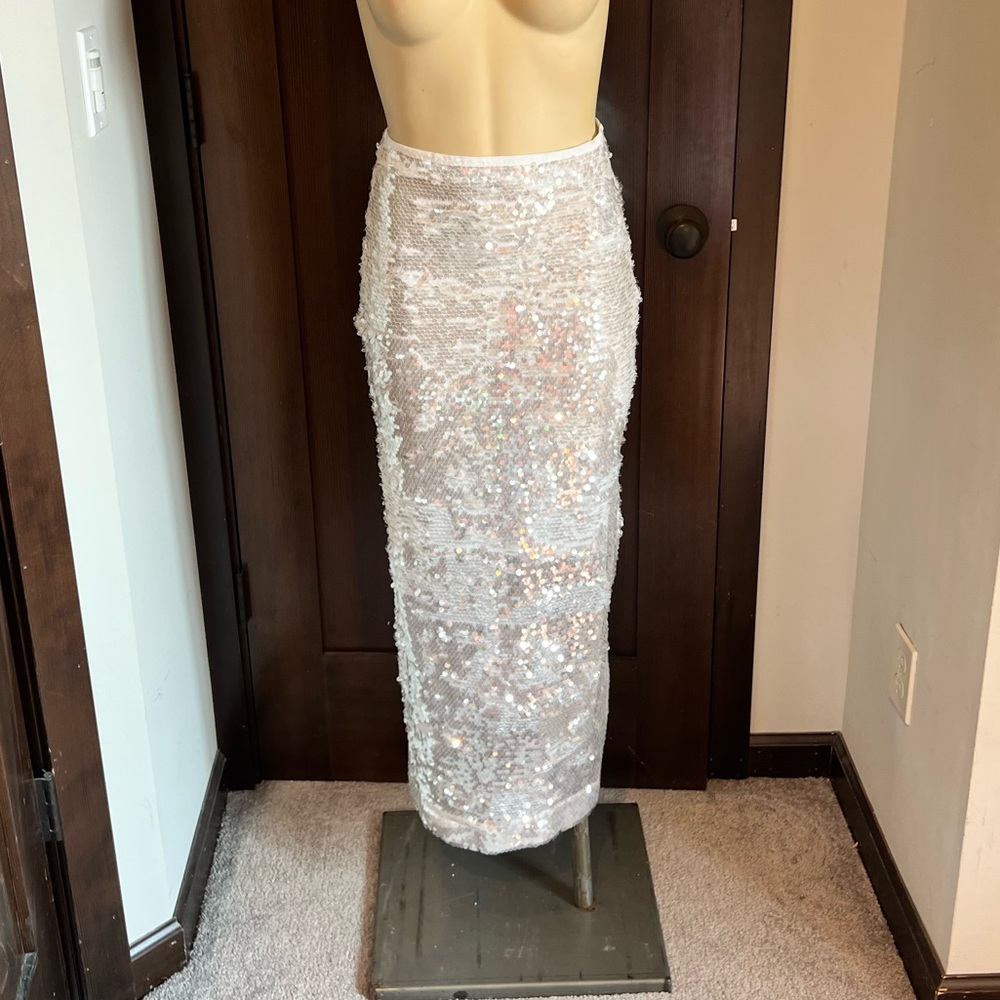 XS sequin Zara skirt